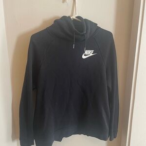 Nike Women's Cowl Neck Black Sweater